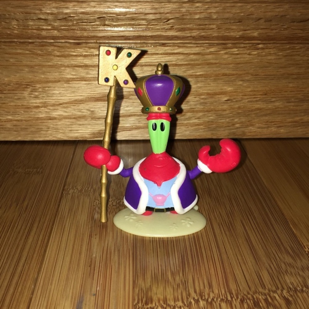 Nickelodeon Spongebob Squarepants King Mr. Krab Toy Figure
